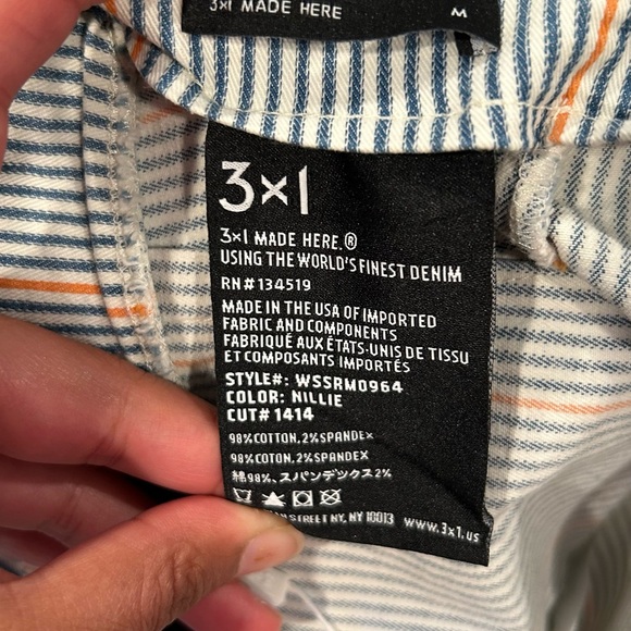 3x1 skirt size M - Picture 3 of 3